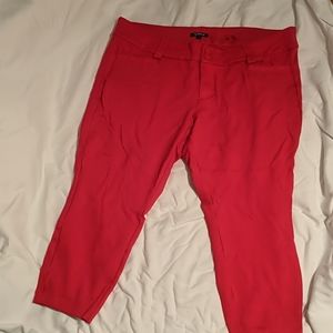 Torrid Ponte ankle cut pants